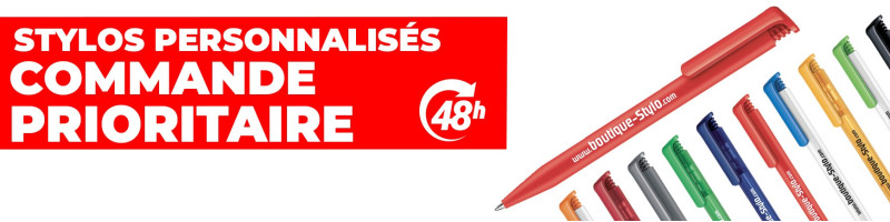 Stylo Publicitaire 48h | Stylos personnalisés Express | WIKOM